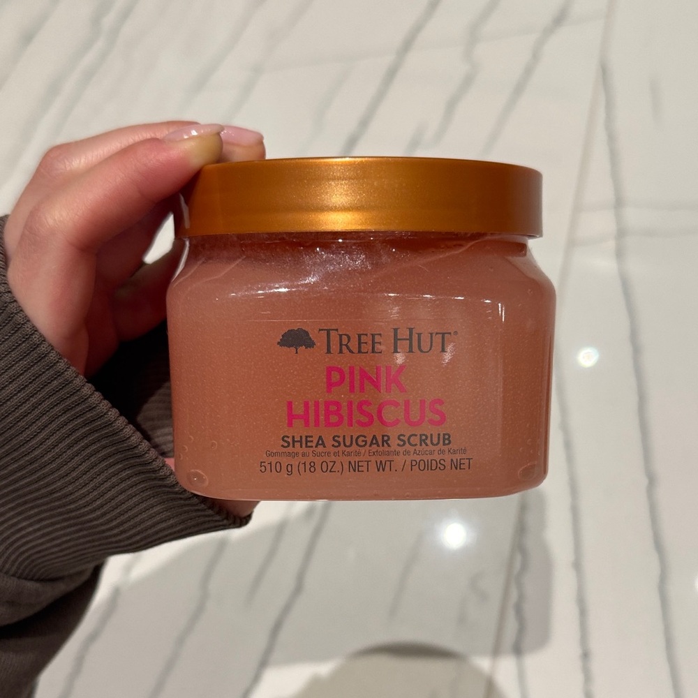 Tree Hut - Pink Hibiscus Shea Sugar Scrub (Brand New & Never Opened)